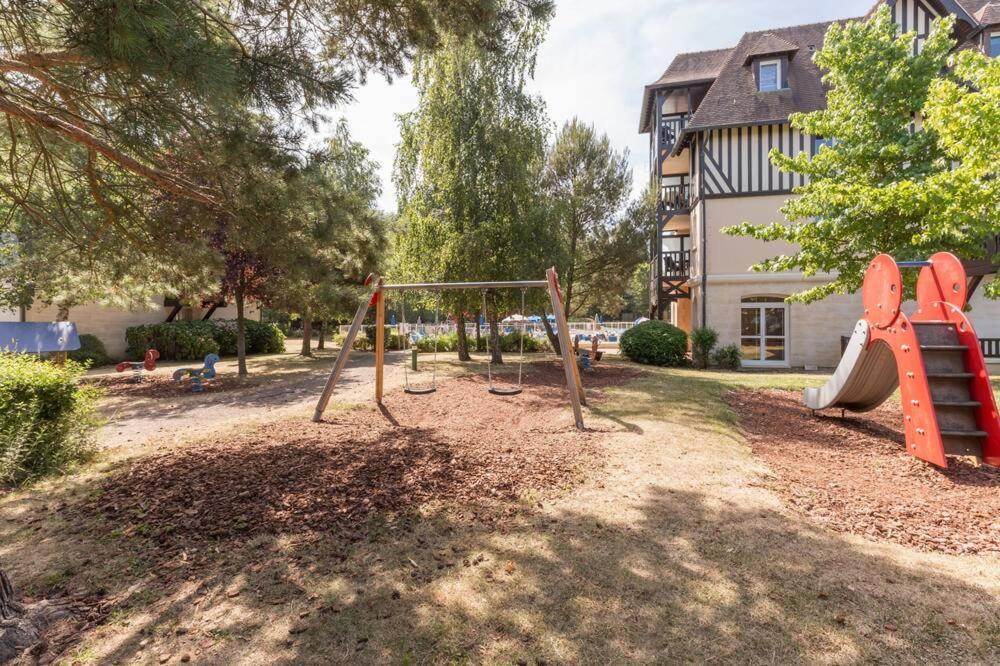 "Magnifique 2 Pieces Deauville" Piscine Et Jardin Kültér fotó