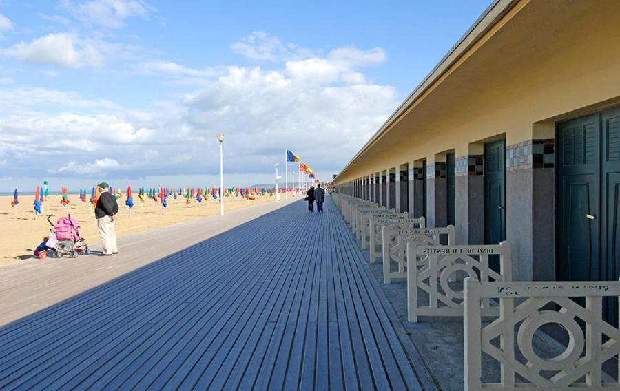 "Magnifique 2 Pieces Deauville" Piscine Et Jardin Kültér fotó