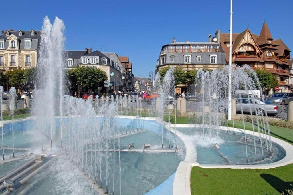 "Magnifique 2 Pieces Deauville" Piscine Et Jardin Kültér fotó
